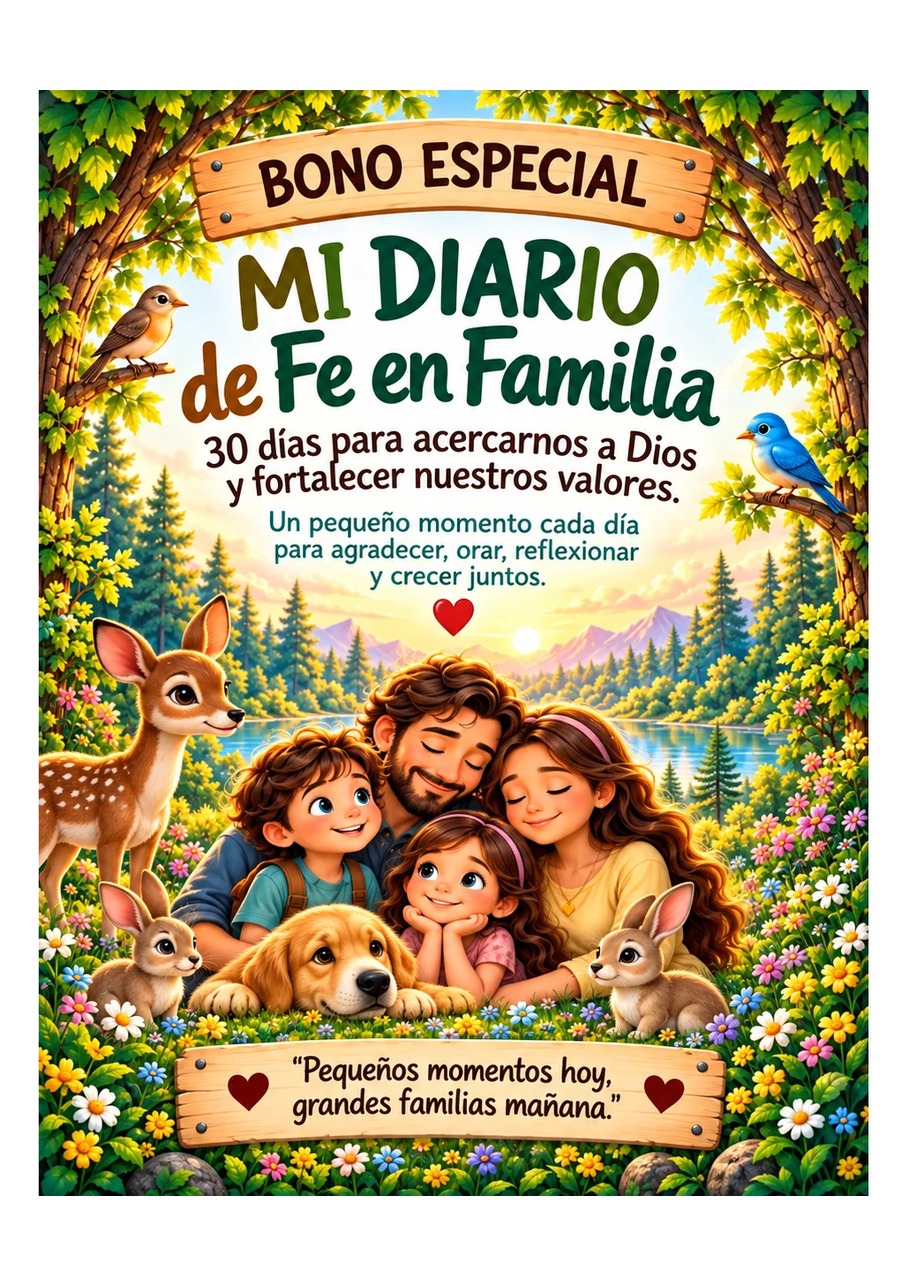Portada de Mi diario de fe en familia